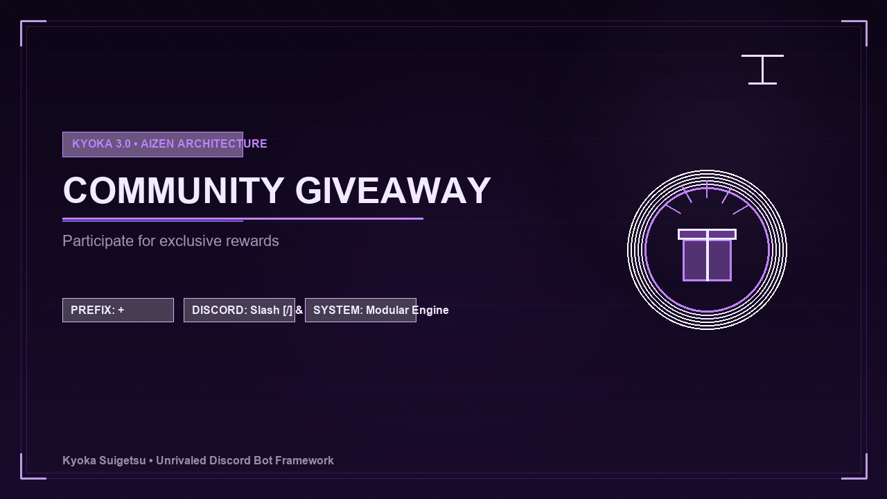 Modular Giveaways